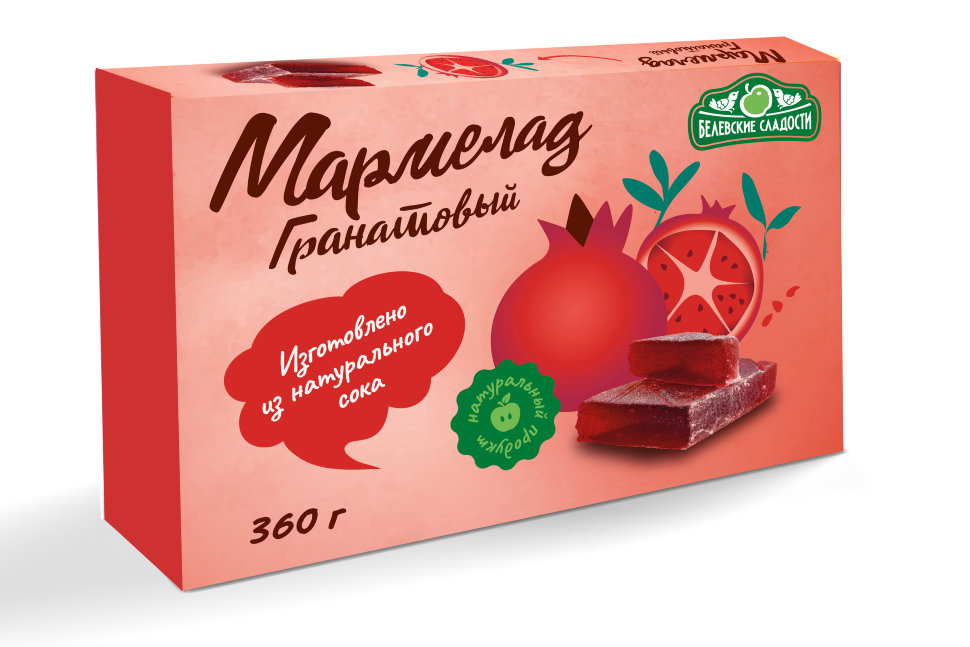  Мармелад  "Гранатовый" белевский 360г  в Спасск-Дальний