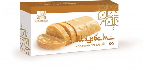 №1 Шербет МОЛОЧНО-ОРЕХОВЫЙ, 200г в Спасск-Дальний